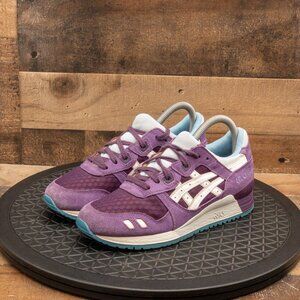 ASICS GEL LYTE III 3 WOMENS ATHLETIC SHOES RETRO RUNNERS GENTRY PURPLE SIZE 6.5
